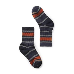 Smartwool Hike Light Cushion Striped Crew Socks – Kid’s